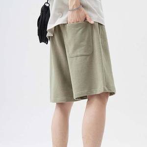 Pantalones cortos de calidad French Terry personalizados, ropa de calle de peso pesado de algodón 100%, pantalones cortos para hombre, ropa de verano, pantalones cortos para hombre - Product Image 3