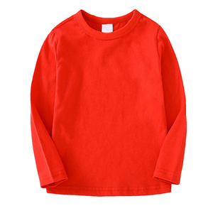 Camiseta de manga larga de algodón pesado personalizada con servicios de OEM, camiseta de manga larga con cuello redondo informal holgada Unisex para jóvenes - Product Image 3