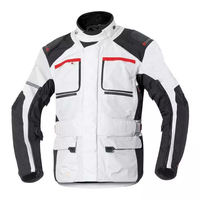 Veste de moto textile URBANGAZER pour homme, hiver, col montant épais, imperméable, respirante, coupe-vent, avec protections CE, patchwork, haute performance