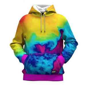 Sweat à capuche en molleton 100% coton imprimé par sublimation personnalisé, chaud, élégant, confortable et douillet pour l'hiver - Product Image 5