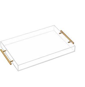 Plateau organisateur en acrylique transparent de haute qualité plateau en plastique Picsart d'affichage rectangulaire à vendre porte-stylo - Product Image 1