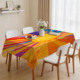 Custom Printed Tablecloth Waterproof Tablecloth for Dining Room Kitchen Oil Proof <b>Table</b> <b>Cover</b> - Product Image 2
