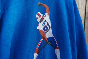 Sudaderas de hombre con cuello redondo holgado de lana gruesa Sudadera de calidad superior | Camisa con capucha de búfalo - Product Image 2