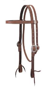 Nouvelle arrivée en cuir véritable Headstall Western Horse Bride Horse Tack en cuir Western Headstall Cowboy Western Horse Tack Set - Product Image 2