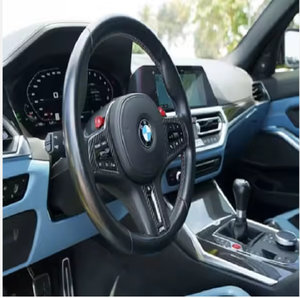 LOS MÁS VENDIDOS DE 2021, Asientos de Cuero con Volante a la Izquierda para BM-W M3 - Product Image 2