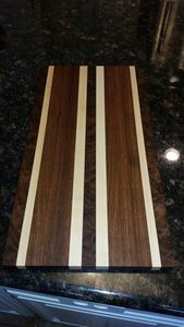 Tabla de cortar de madera de acacia con asa, tabla de cortar duradera para queso, paleta para servir de madera de primera calidad - Product Image 3