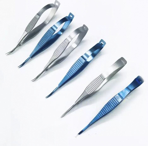 Juego de cataratas de fuente de alimentación Manual de titanio personalizable para instrumentos de cirugía oftálmica ocular quirúrgica - Product Image 1