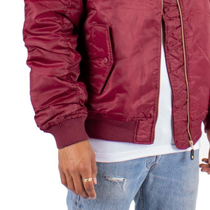 Chaquetas de bombardero para hombres Chaquetas de bombardero de invierno de último diseño de moda personalizada para hombres a precio al por mayor Transpirable con OEM - Product Image 6