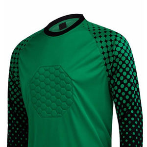 Uniforme de portero de fútbol para hombre personalizado al por mayor de manga larga profesional adulto Jersey técnicas de impresión duraderas mejor precio - Product Image 6