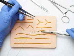Kit de suture en gros Coussinets de suture chirurgicaux Kit d'instrument médical pour formation Coussinets de suture pour étudiants en médecine - Product Image 2