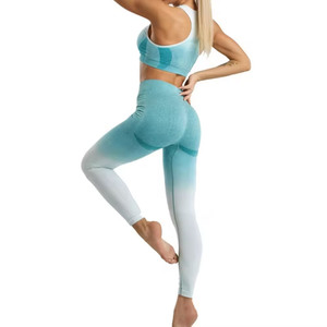Le Pakistan a fait pas cher prix femmes Yoga Set femmes confortables Yoga Set vente en ligne femmes Yoga Set - Product Image 4