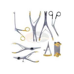 Ensemble d'instruments chirurgicaux en acier inoxydable 57 de qualité supérieure Jackbilly Enterprises, garantie de 5 ans, alimentation manuelle pour le nez - Product Image 1