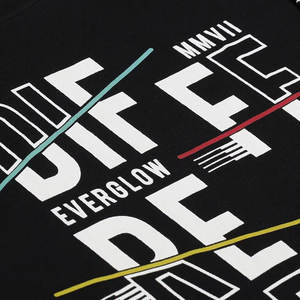 Camiseta de Punto Personalizada para Hombre, Alta Calidad, 100% Algodón, Corte Regular, Estilo Urbano Ecológico, Estilo Hip Hop, Logotipo Estampado, Talla Grande - Product Image 6