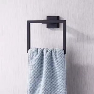 Double Removable Stainless Steel <b>Bathroom</b> <b>Towel</b> Ring with Wall Mounting <b>for</b> Home Guest and Office Restroom - Product Image 1