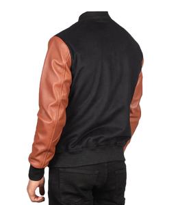 Nouveau Style à manches longues Veste Durable Broderie Vêtements Hommes Style Américain Varsity Letterman CollegeBaseballjacket pour hommes - Product Image 2