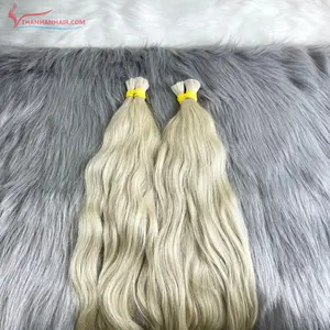 New product Color Natural Wavy Vietnamese Hair Bundles Bulk Hair Extensions 100% Human Hair With The Best Price List