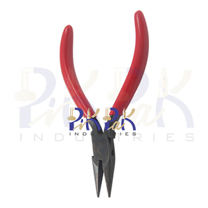 Pince à nez de chaîne en oxyde noir de 130mm avec mâchoires lisses Poignées en PVC Boîte à joint pour la fabrication de bijoux Sertissage et pêche OEM pris en charge - Product Image 6