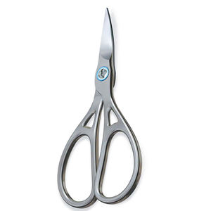 Mini tijeras de uñas de alta calidad con acabado Dall de 3,5 pulgadas, hoja curva extra afilada, tijeras extra rectas de acero inoxidable - Product Image 1