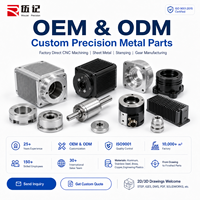Composants de joint robotique de précision, service d'usinage CNC, automatisation industrielle, pièces métalliques personnalisées en alliage d'aluminium, quatre axes
