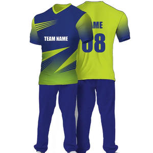 Ensemble de tenue de cricket personnalisée par sublimation pour hommes, tailles adultes, chemise de cricket à manches courtes et pantalon, uniforme de cricket pour hommes - Product Image 1