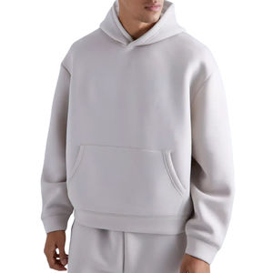 Sweats à capuche uniques personnalisés, coupe ample unisexe, mélange coton polyester-élasthanne, sweats à capuche vierges de haute qualité pour hommes et femmes - Product Image 6