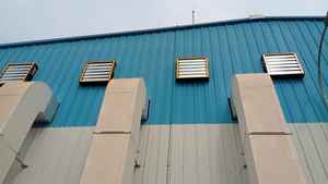 JCB EX800J High Power Industrial Exhaust Fan <b>Wall</b> Mounted Ventilation Fan for Kitchen Warehouse Greenhouse Workshop Airflow - Product Image 5