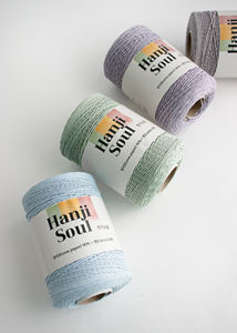 YARNA Hanji Soul (200g) para Tejedores, Hilo de Papel de Fibra Natural Premium, Fibra Cultural, Alegre, Versátil, Lavable, para Manualidades - Product Image 2