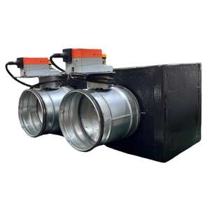 Pleno de Espuma de Poliuretano de Dos Zonas con Amortiguadores Motorizados de 160 o 200 mm de Lindab HVAC Systems Parts - Product Image 3