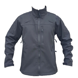 Chaqueta para Hombre, Chaqueta Cortavientos para Exteriores con Cierre, Chaqueta Softshell 100% Poliéster para Hombre - Product Image 1