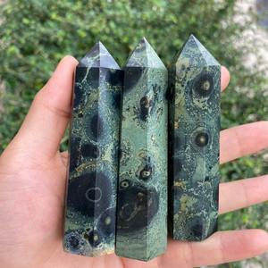 หินแจสเปอร์คัมบาบาธรรมชาติคุณภาพพรีเมียมสวยงาม ขัดเงา งานฝีมือทำมือ เป็นมิตรกับสิ่งแวดล้อม ยี่ห้อ MUNTAHA AGATE ขนาด 4-6 นิ้ว - Product Image 5