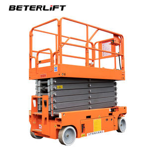 Motor Lift Gunting Bertenaga Baterai, Pengangkat Konstruksi, Lift Gunting untuk Dijual - Product Image 2