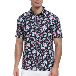 Polos para hombre, logotipo bordado personalizado, 100% algodón, logotipo bordado personalizado, uniforme de negocios de Golf para hombre, Color sólido - Product Image 1