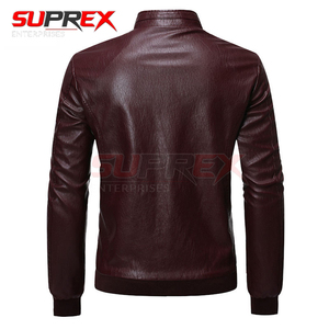 SUPREX ENTERPRISES 2026 New Arrival <b>Men</b> High Quality Fashion Design <b>Leather</b> <b>Jacket</b>-Winter High Street Style Casual Wear - Product Image 6