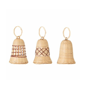 Adornos navideños de mimbre natural superventas para decoración del hogar, precio barato de los mayoristas de Vietnam - Product Image 5