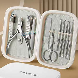 Kit de manucure, ensemble d'outils pour les ongles pour une utilisation à domicile ou en salon, kit de soin des ongles, ensemble d'outils de manucure professionnels - Product Image 4