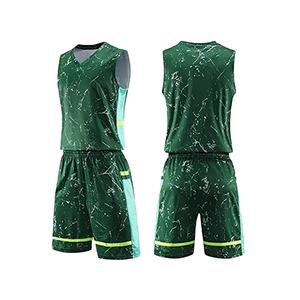 Ensembles d'uniformes de basketball personnalisés haut de gamme pour hommes – Maillot et short de sport respirants en polyester noir par sublimation - Product Image 1
