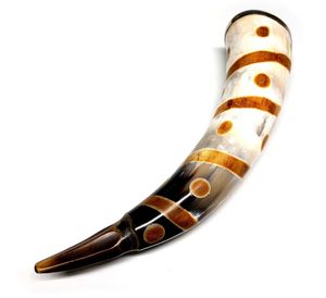 Worldwide Export Customizable Natural Viking Drinking Horn Best Quality Metal Stand for Party Quality Glass <b>Mugs</b> BY HF CRAFTS - Product Image 1