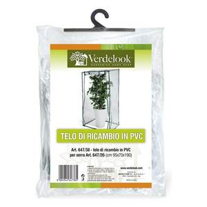 Cubierta para Invernadero Verdelook 647 38, 95x70x190cm, Transparente, para Jardín e Interiores - Product Image 1