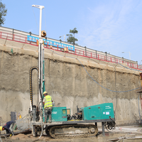 Appareil de forage électrique multifonction KS800 DTH-Ancrage/pulvérisation/jointoiement/empilage pour l'exploitation minière et la construction