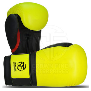Gants de boxe en cuir de haute qualité fabriqués sur mesure en différentes couleurs en vente pour une utilisation en salle de sport pour les arts martiaux - Product Image 1