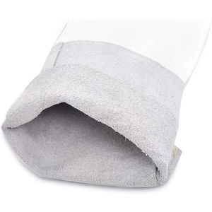 Gants de soudage Tig XL imprimés avec logo personnalisé, cuir de vache fendu résistant à la chaleur, équipement manuel de protection à vendre - Product Image 5