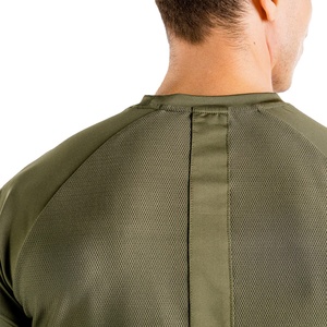 Nuevo estilo, camiseta de gimnasio para hombre de alta calidad, ropa atlética activa, camisetas ajustadas, venta al por mayor, 100% algodón, logotipo personalizado - Product Image 6