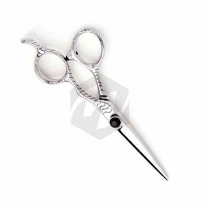 Tijeras de Peluquería Profesionales con Mango Elegante y Hojas Afiladas y Duraderas, Tijeras de Corte de Pelo Profesionales con Reposaditos para los Dedos - Product Image 4