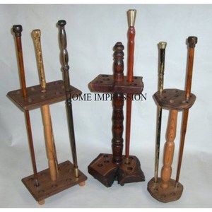 ไม้เท้าเดินไม้ที่มีด้ามจับที่เป็นเอกลักษณ์ดีไซน์สุดแฟนซีเหมาะสำหรับการเดินป่าและตั้งแคมป์จากผู้จำหน่ายอินเดีย - Product Image 6