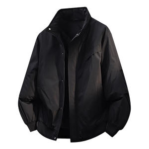 Chaqueta de marca de moda holgada de color sólido, cálida y gruesa para otoño e invierno para hombre, precio de fábrica en China, Bangladesh - Product Image 2