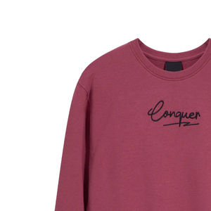 <b>Men's</b> Soft Polyester Crewneck Sweatshirt with Embroidered Streetwear Hoodies Wholesale for Winter - Product Image 3