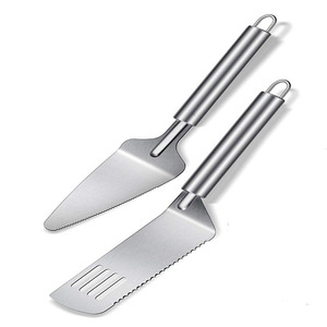 Spatule en acier inoxydable à bord rond parfaite pour appliquer du glaçage aux gâteaux Trendy Home and kitchen appliance best Manufacturer - Product Image 2