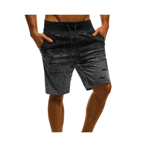Shorts de sport respirants pour hommes, culotte de plage, à séchage rapide, décontractée, courte, avec service OEM, été - Product Image 1