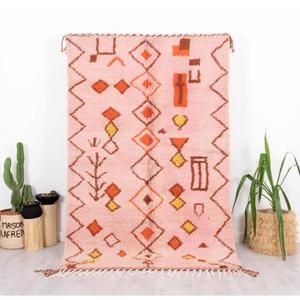 Alfombras marroquíes hechas a mano de lana, auténticas alfombras bereberes, lana natural, artesanía, personalizables en tamaño y colores, alta calidad - Product Image 2