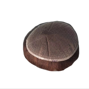 Peluca de Cabello Humano con Frente de Encaje para Hombre, Cabello Remy Indio, Prótesis Ligera e Impermeable - Product Image 2